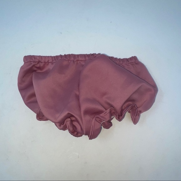 Pippa & Julie Baby Dress with Matching Panties – Mauve, Size 9 Months - Picture 12 of 12